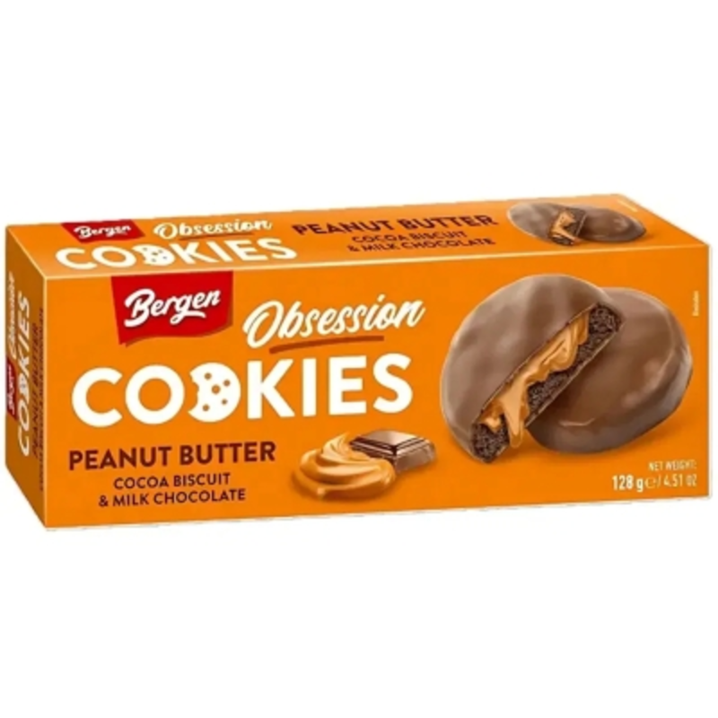Bergen Obsession Peanut Butter Chocolate Coating 128G